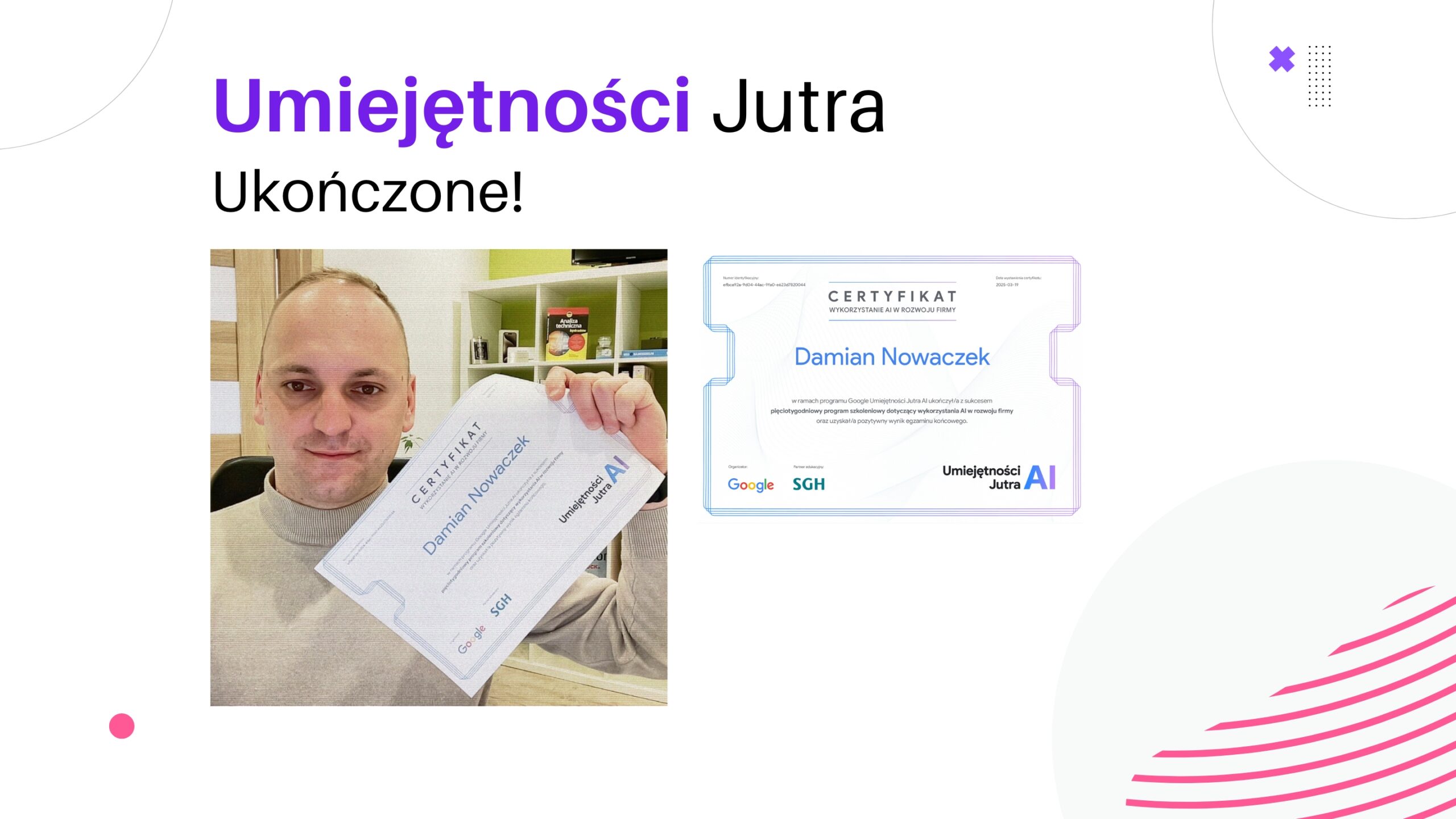 Umiejętności Jutra A.I zaliczone!